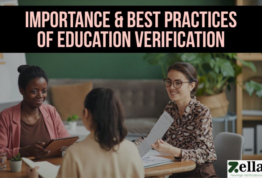 Importance and Best Practices of Education Verification