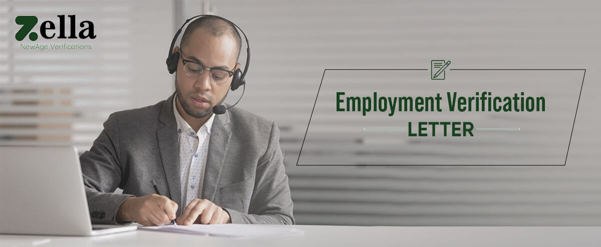 writing of employment verification letter
